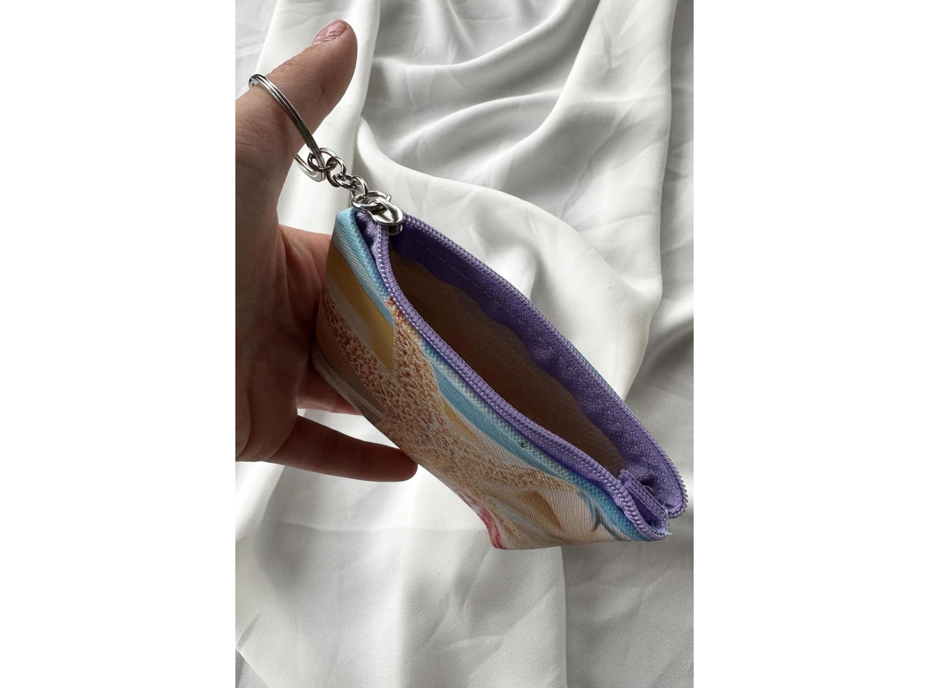 Karışık Renk Deniz Yıldızı Figürlü Anahtarlık /Cüzdan