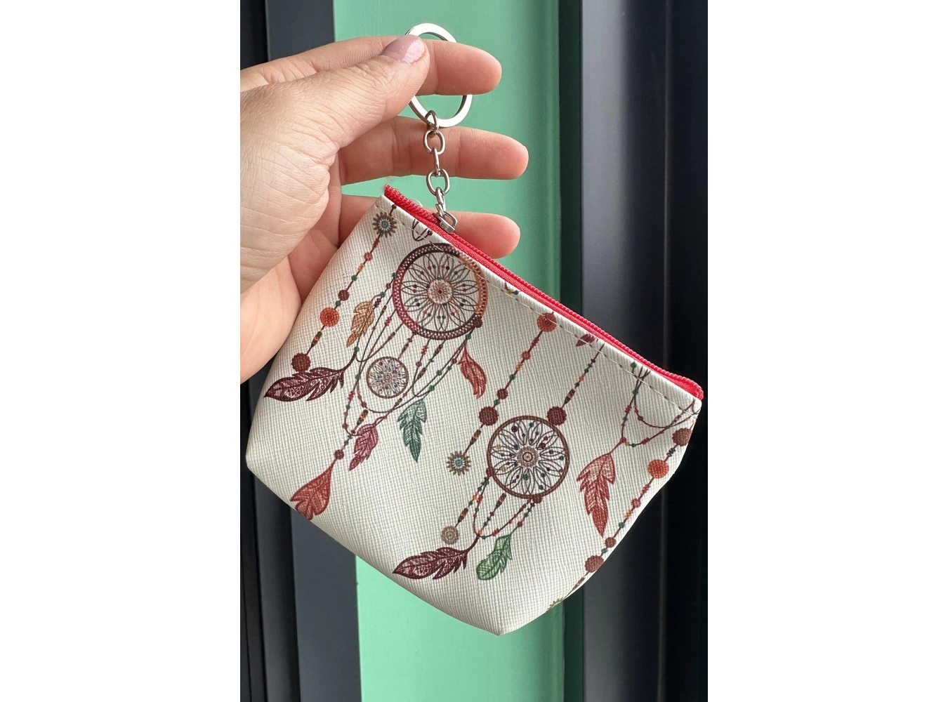 Karışık Renk Düş Kapanı Figürlü Anahtarlık /Cüzdan