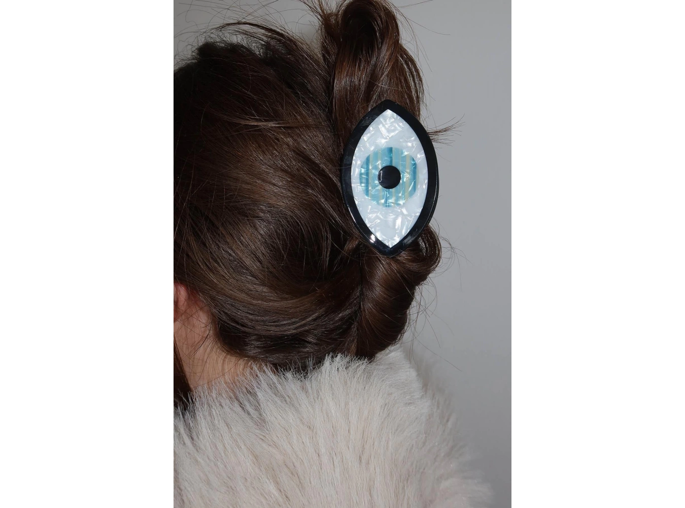 Karışık Renk Göz Figürlü Mandal Toka