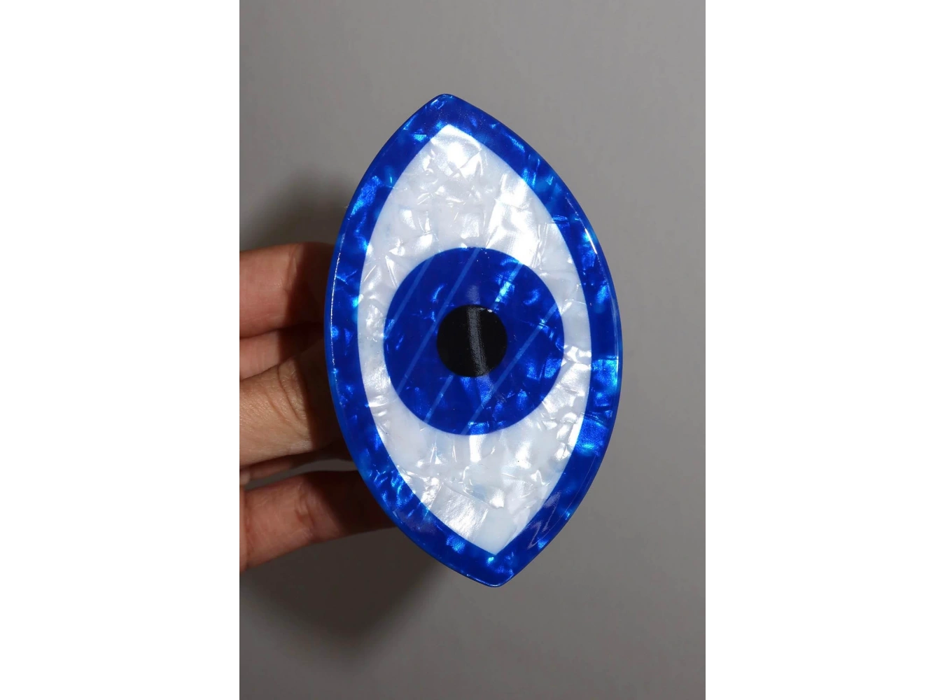 Karışık Renk Göz Figürlü Mandal Toka