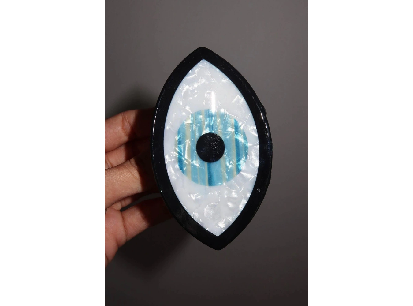 Karışık Renk Göz Figürlü Mandal Toka