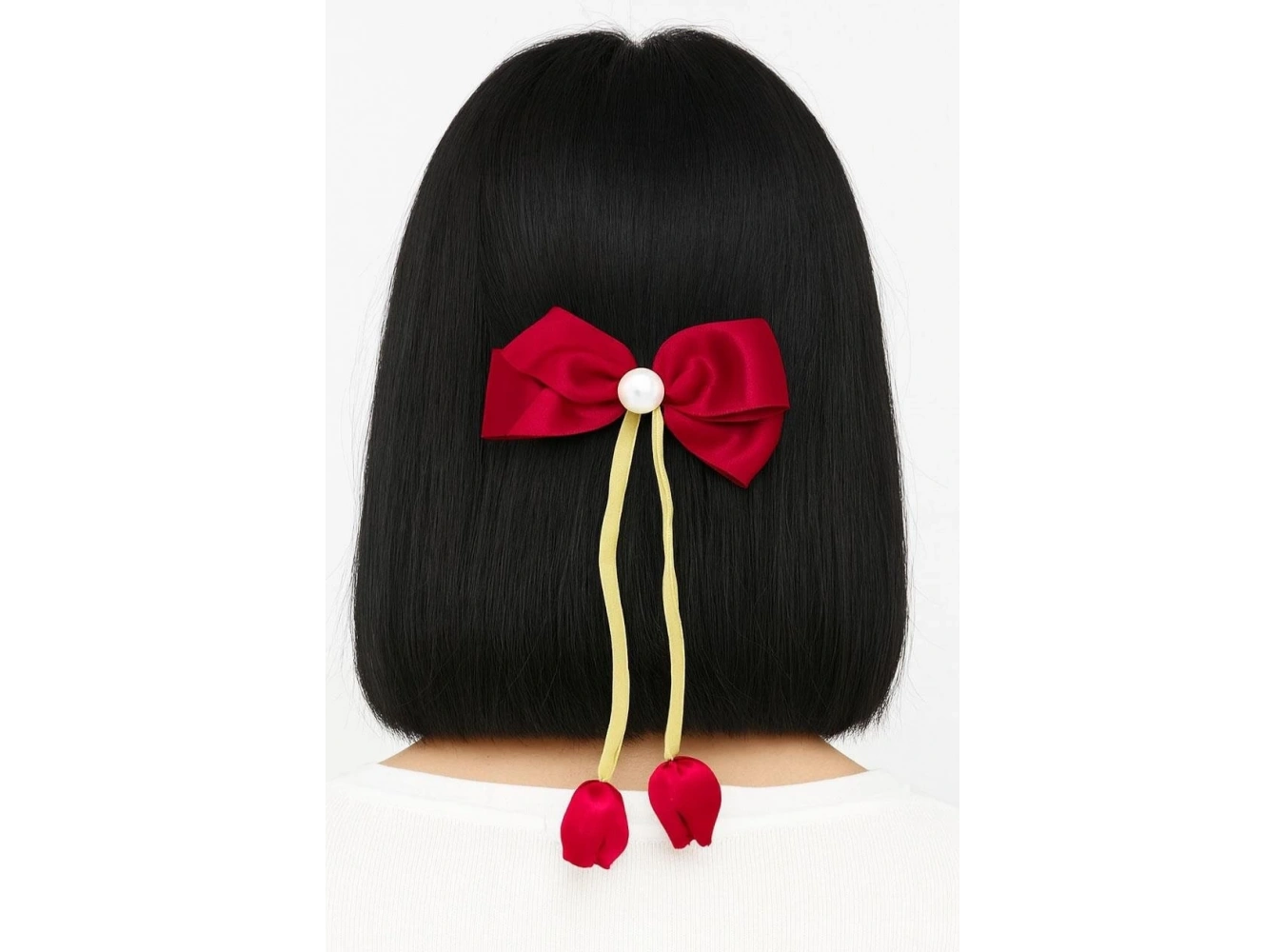 Karışık Renk Karışık Figürlü İnci Detaylı Otomat Toka