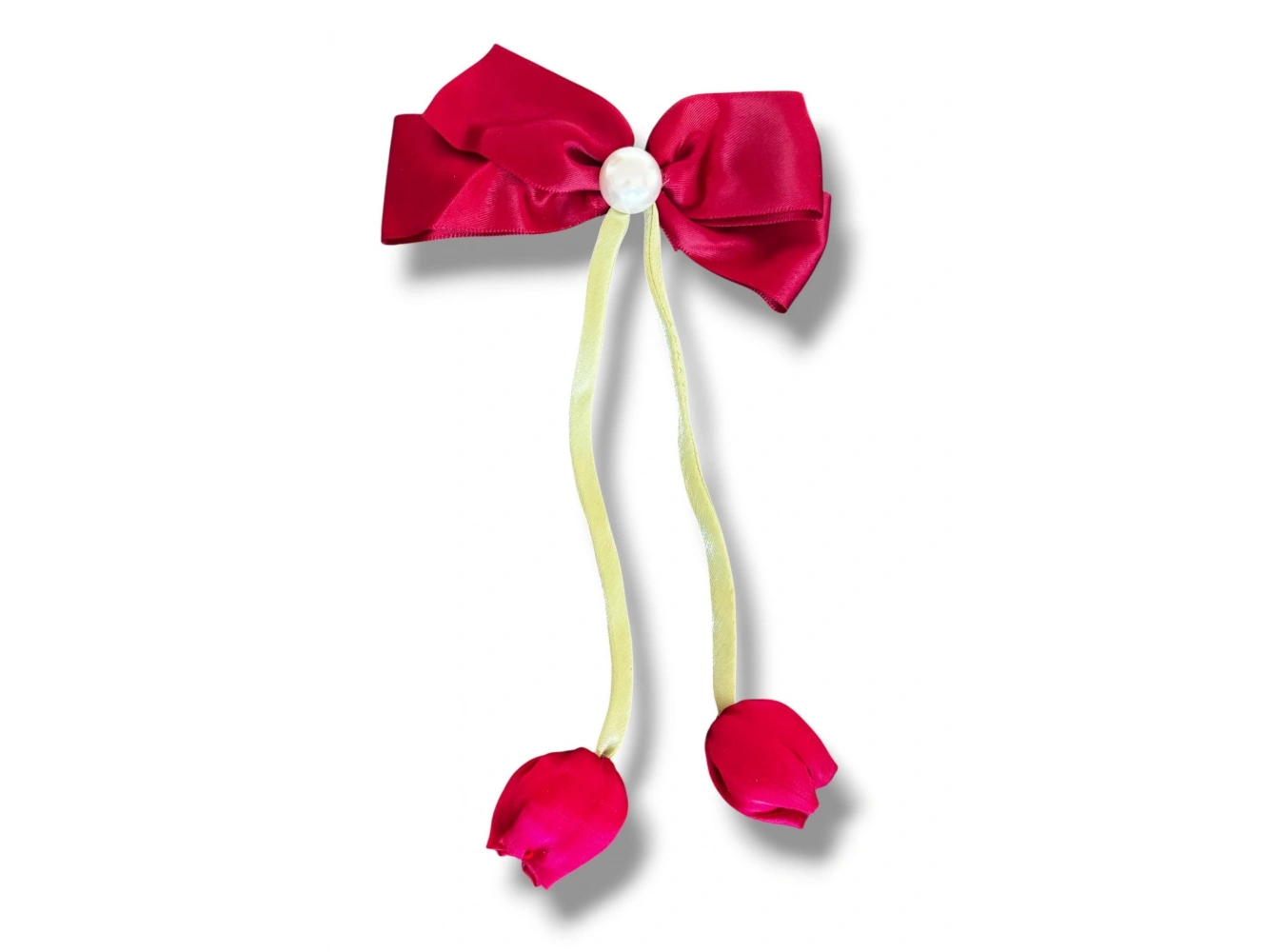 Karışık Renk Karışık Figürlü İnci Detaylı Otomat Toka