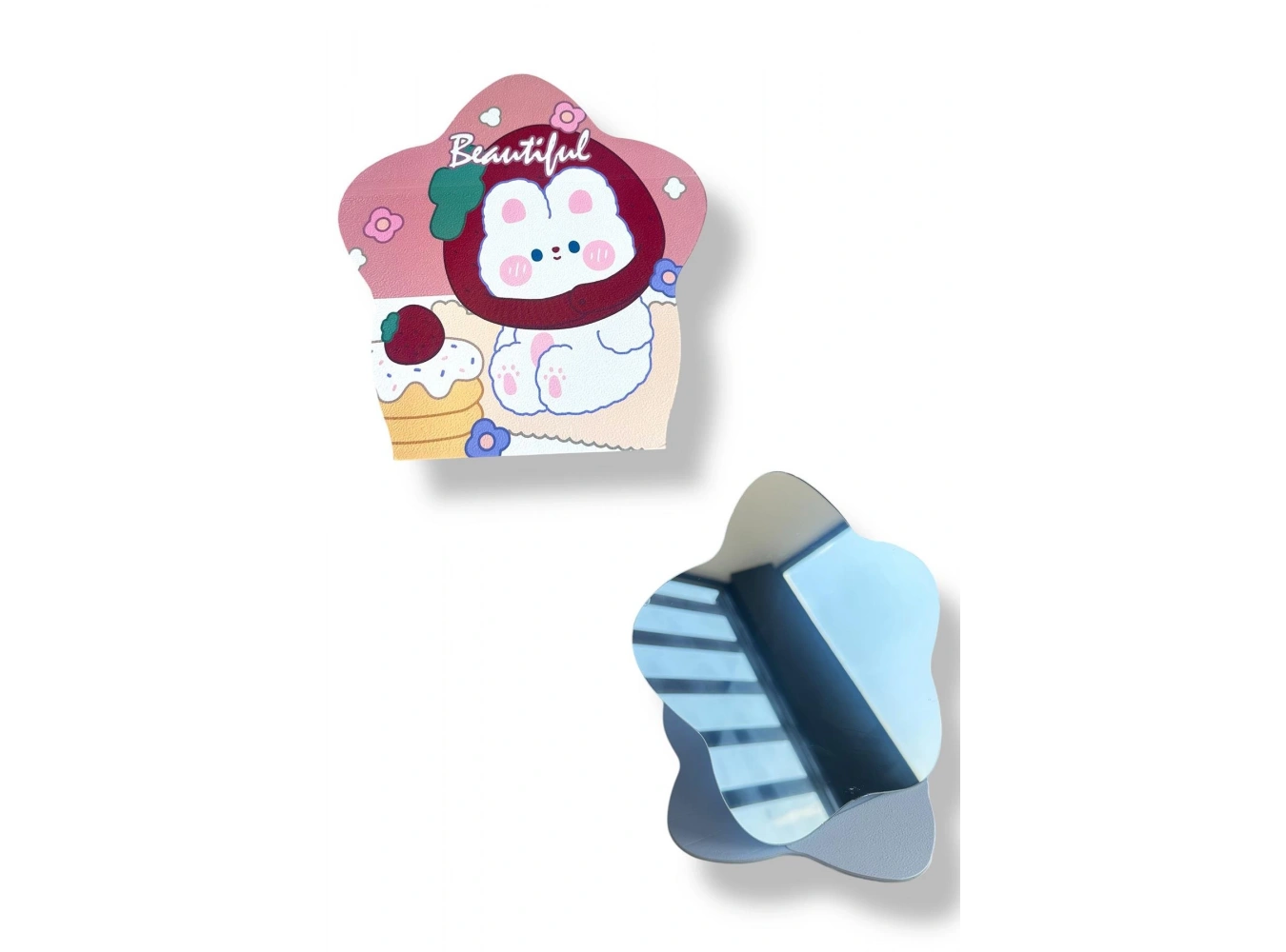 Karışık Renk Karışık Figürlü Masa Aynası