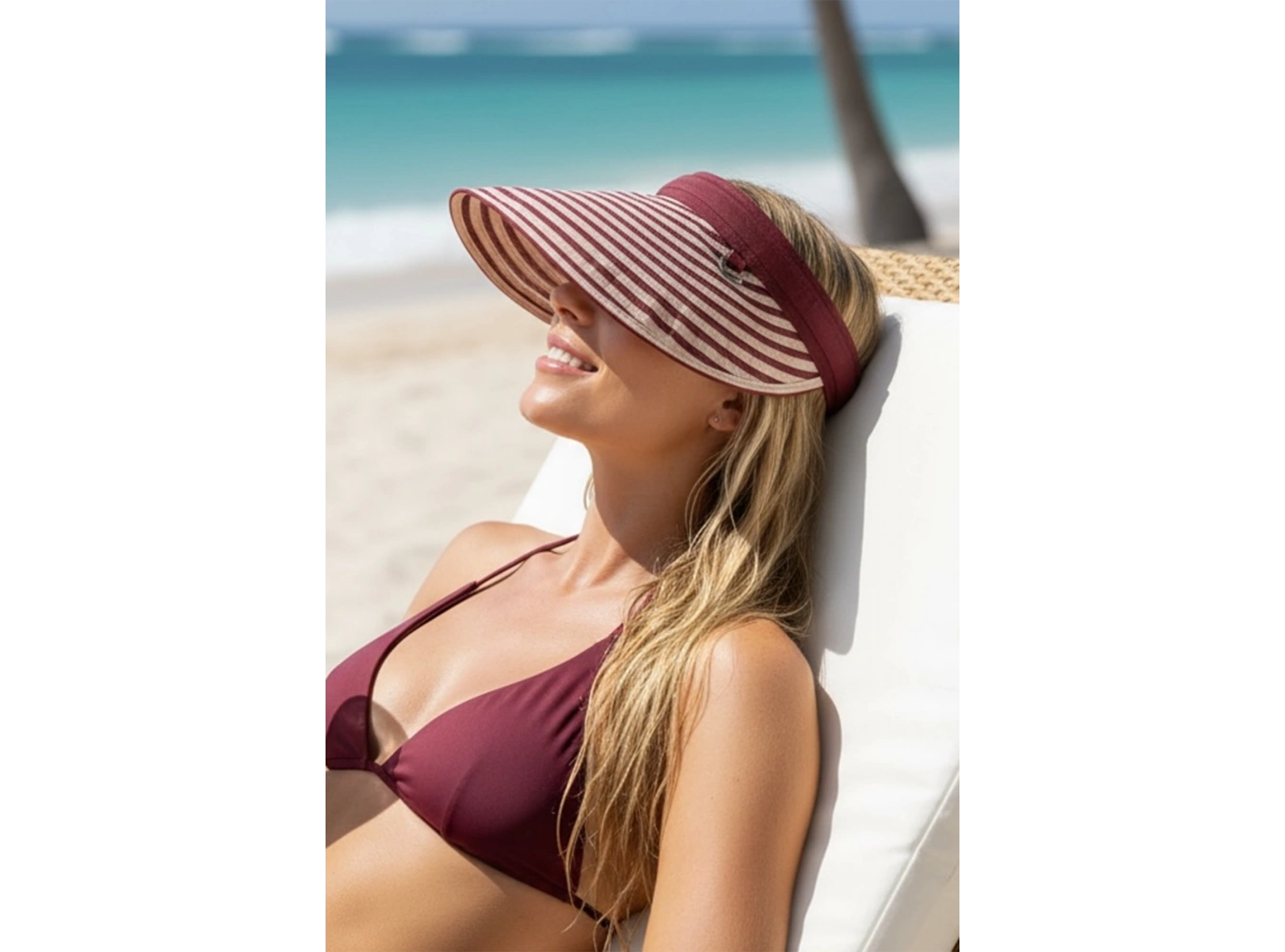 Karışık Renk Katlanabilir Güneşlik  Şapka/Taç