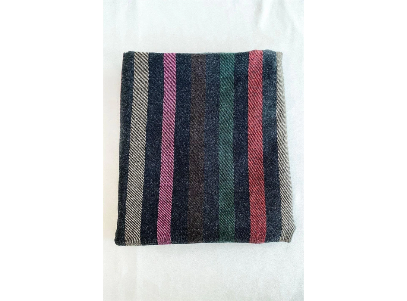 Karışık Renk Kilim Desenli Şal