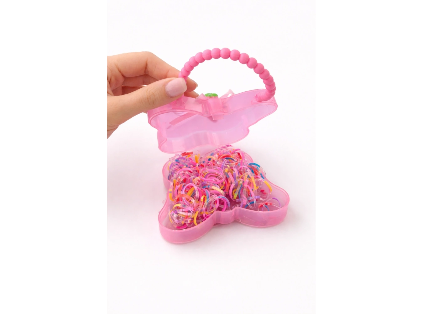 Karışık Renk Kutulu Perma/ Lastik Toka