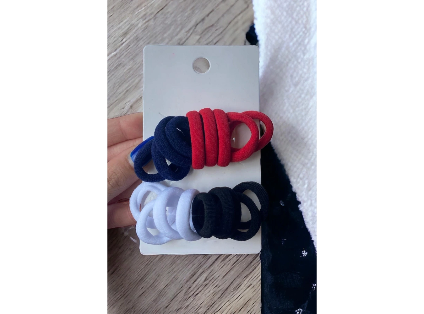 Karışık Renk Lastik Toka Set