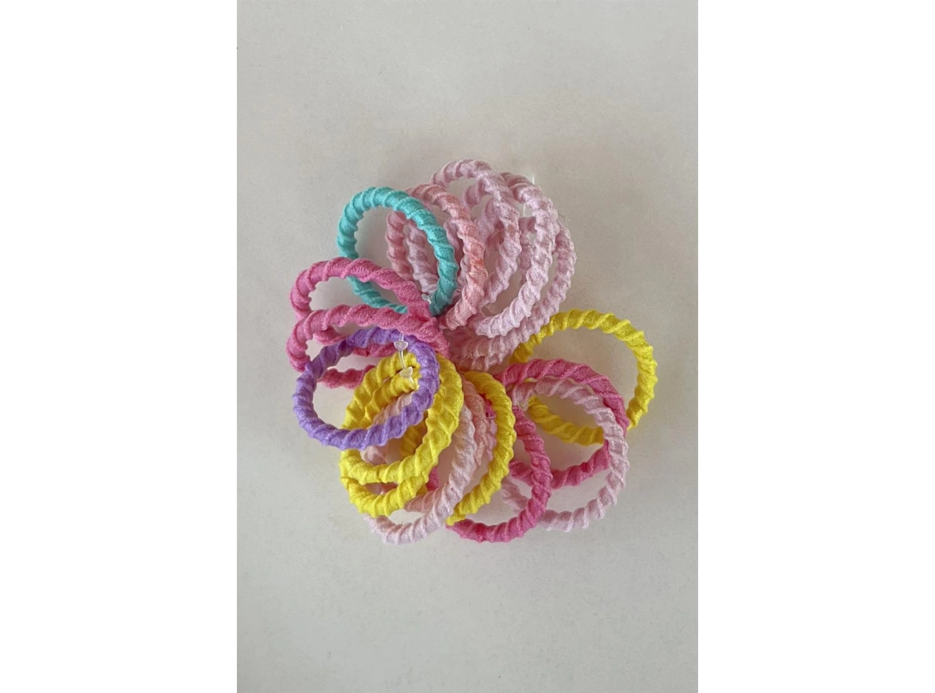 Karışık Renk Lastik Toka Set (Küçük Boy)