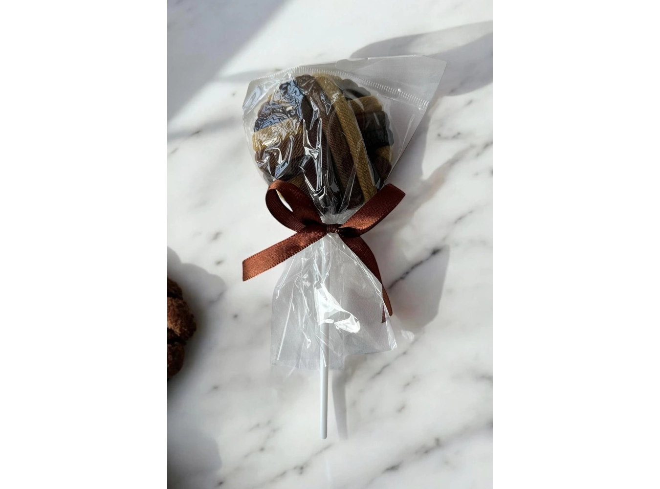 Karışık Renk Lolipop Figürlü Lastik Toka Set