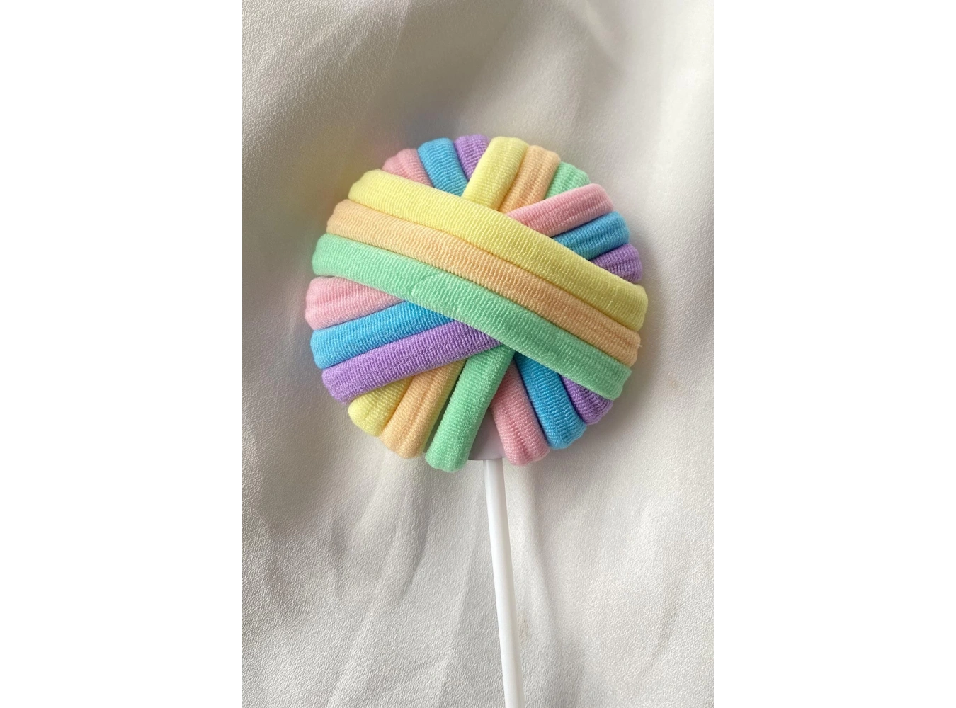 Karışık Renk Lolipop Figürlü Lastik Toka Set