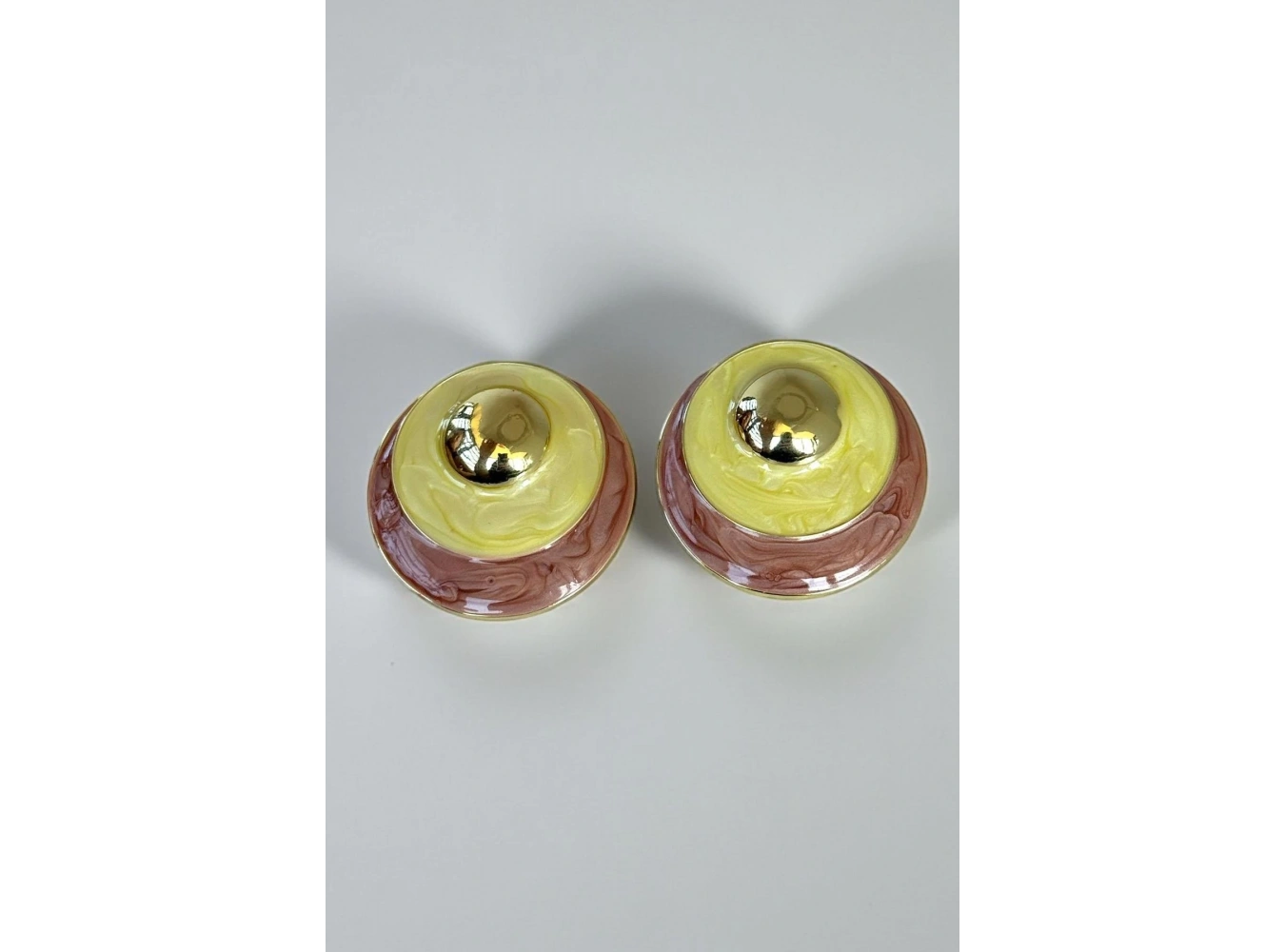 Karışık Renk Metal Küpe (Çift)