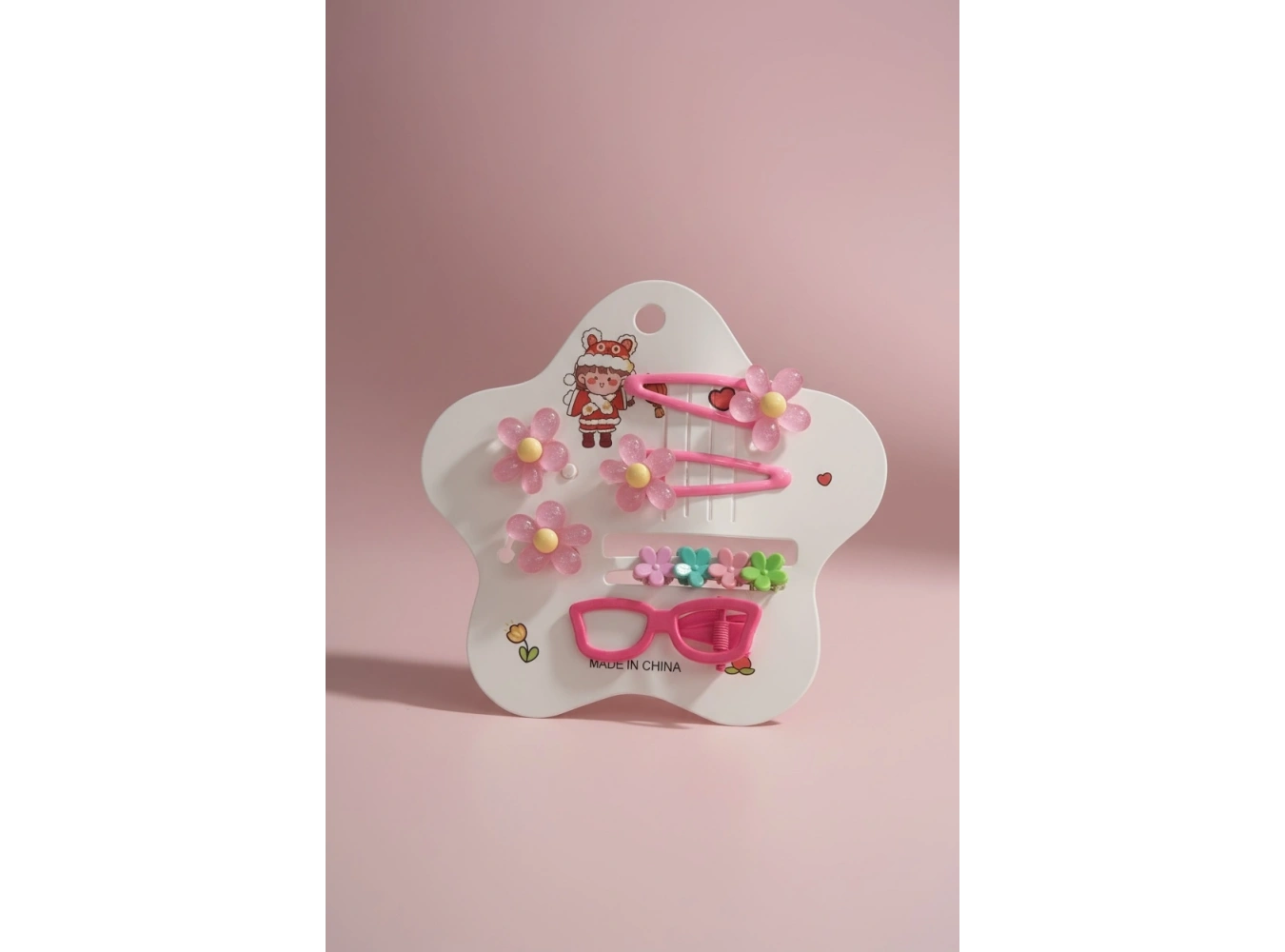 Karışık Renk Toka Ve Yan Toka Set