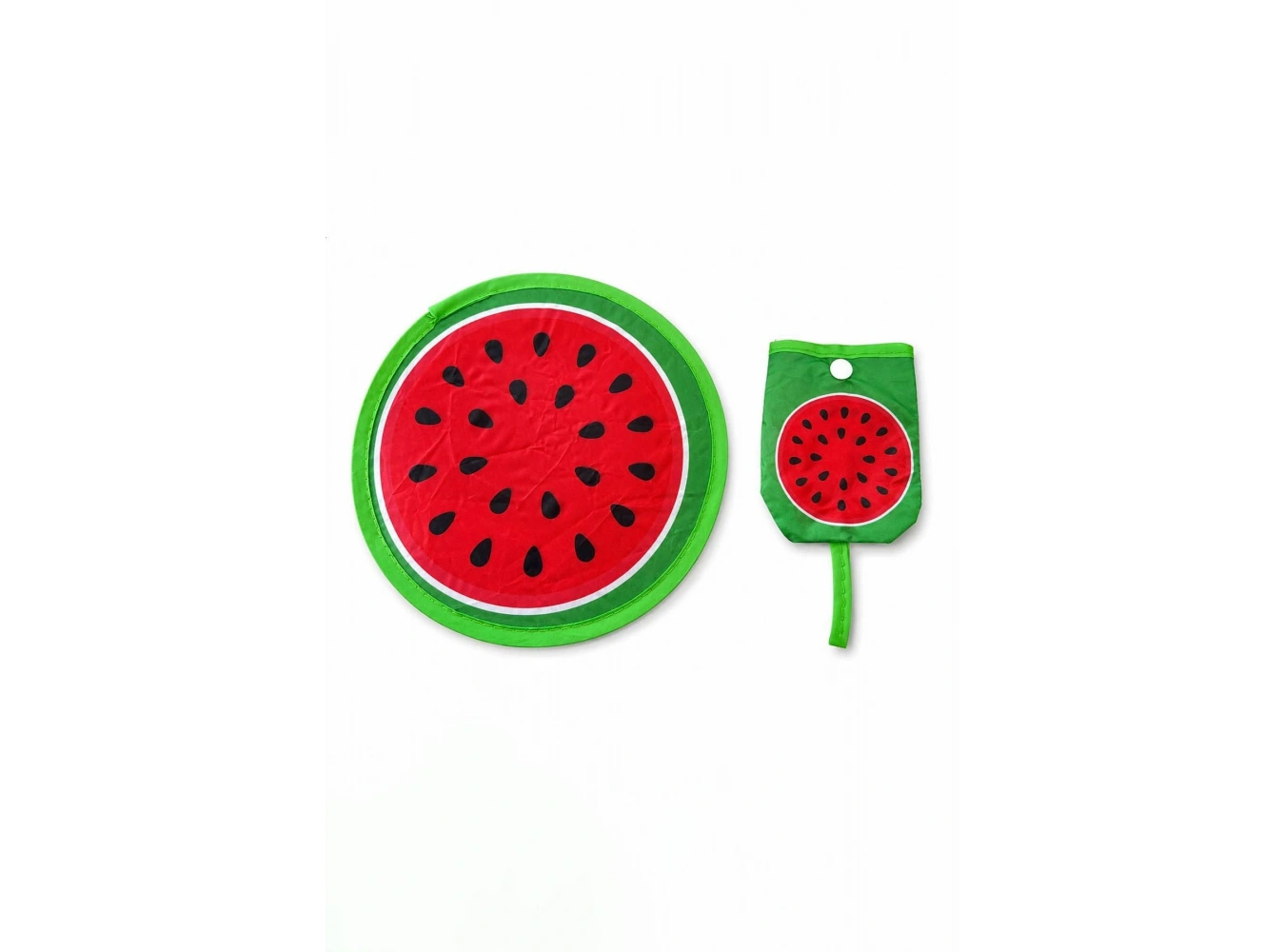 Karpuz Desenli Katlanabilir Yelpaze