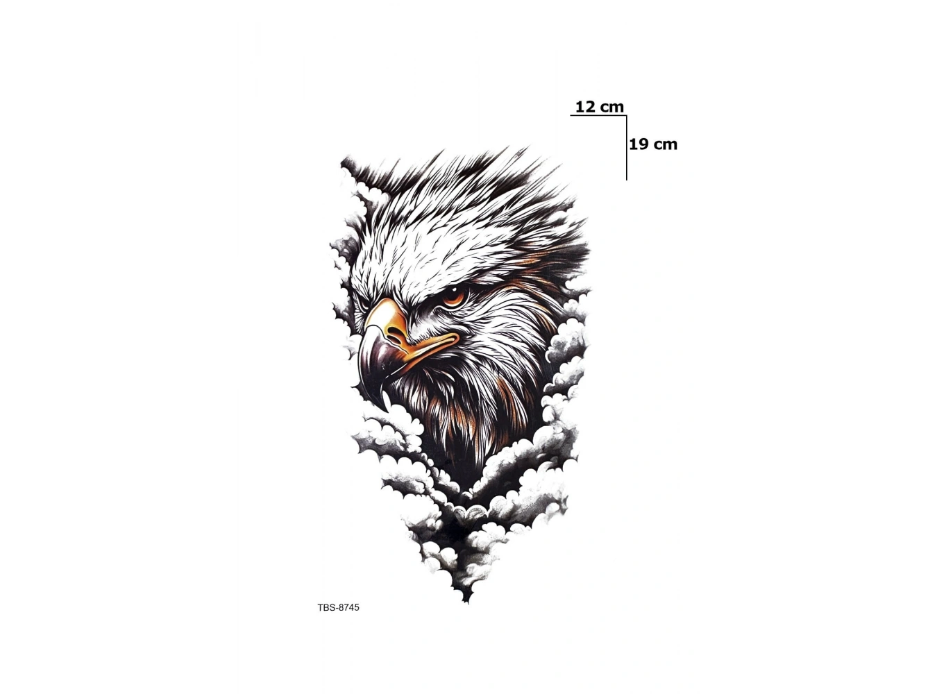 Kartal Dövme Geçici Tattoo