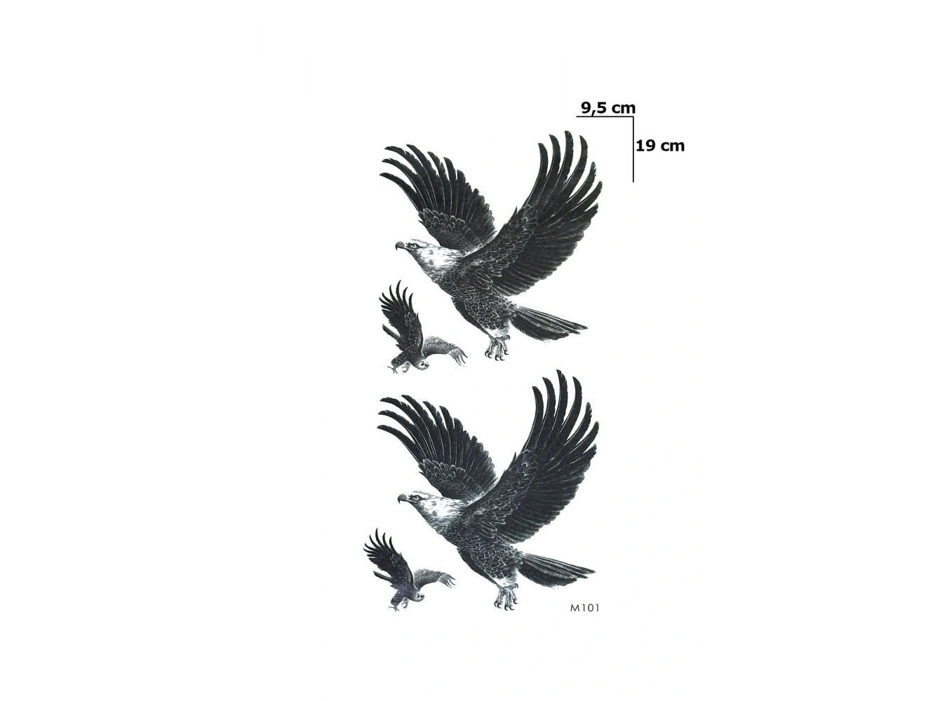 Kartal Dövme Geçici Tattoo