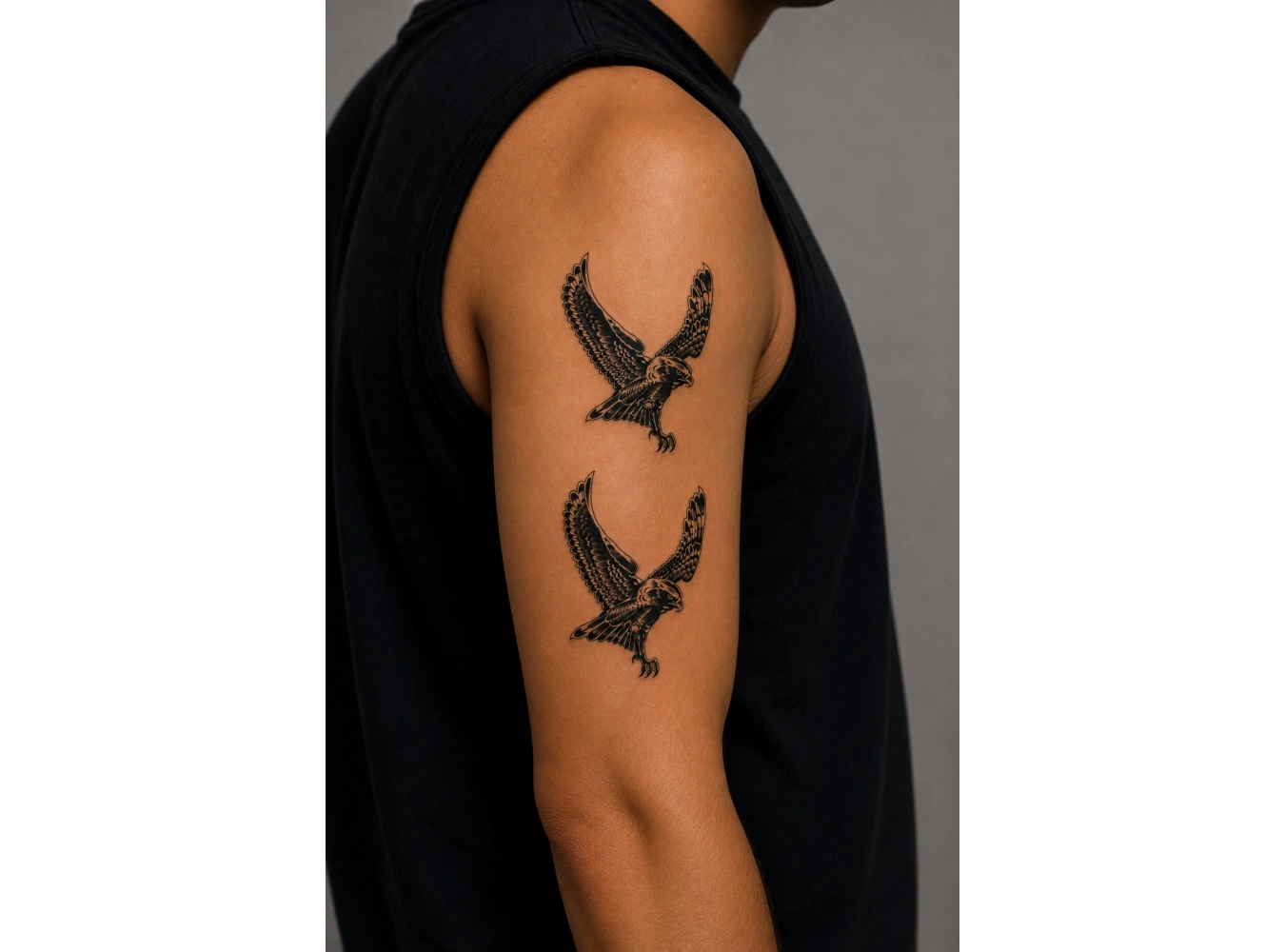 Kartal Dövme Geçici Tattoo