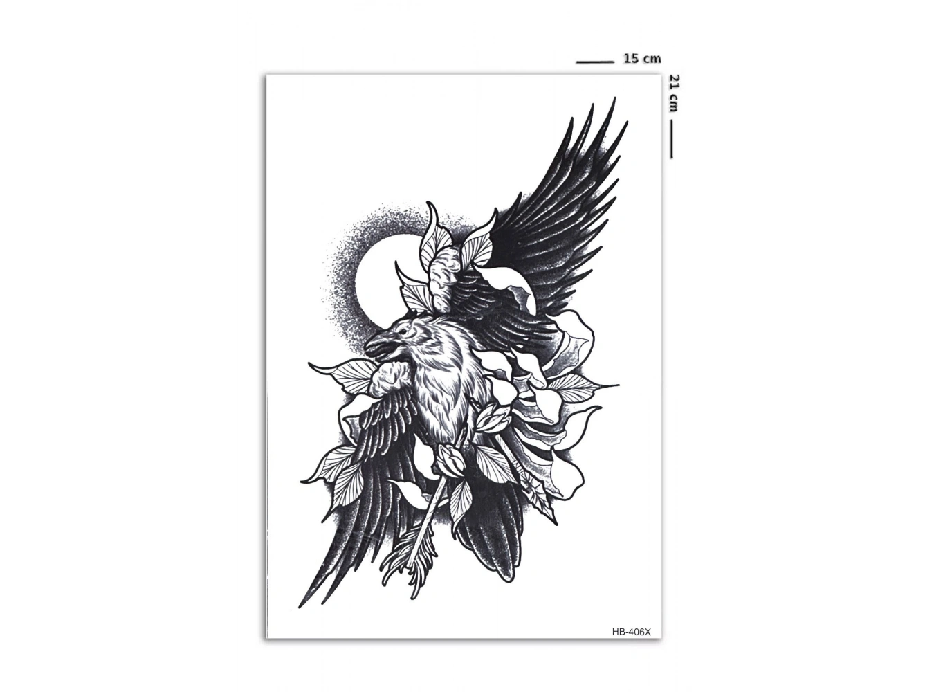 Kartal Geçici Dövme Tattoo