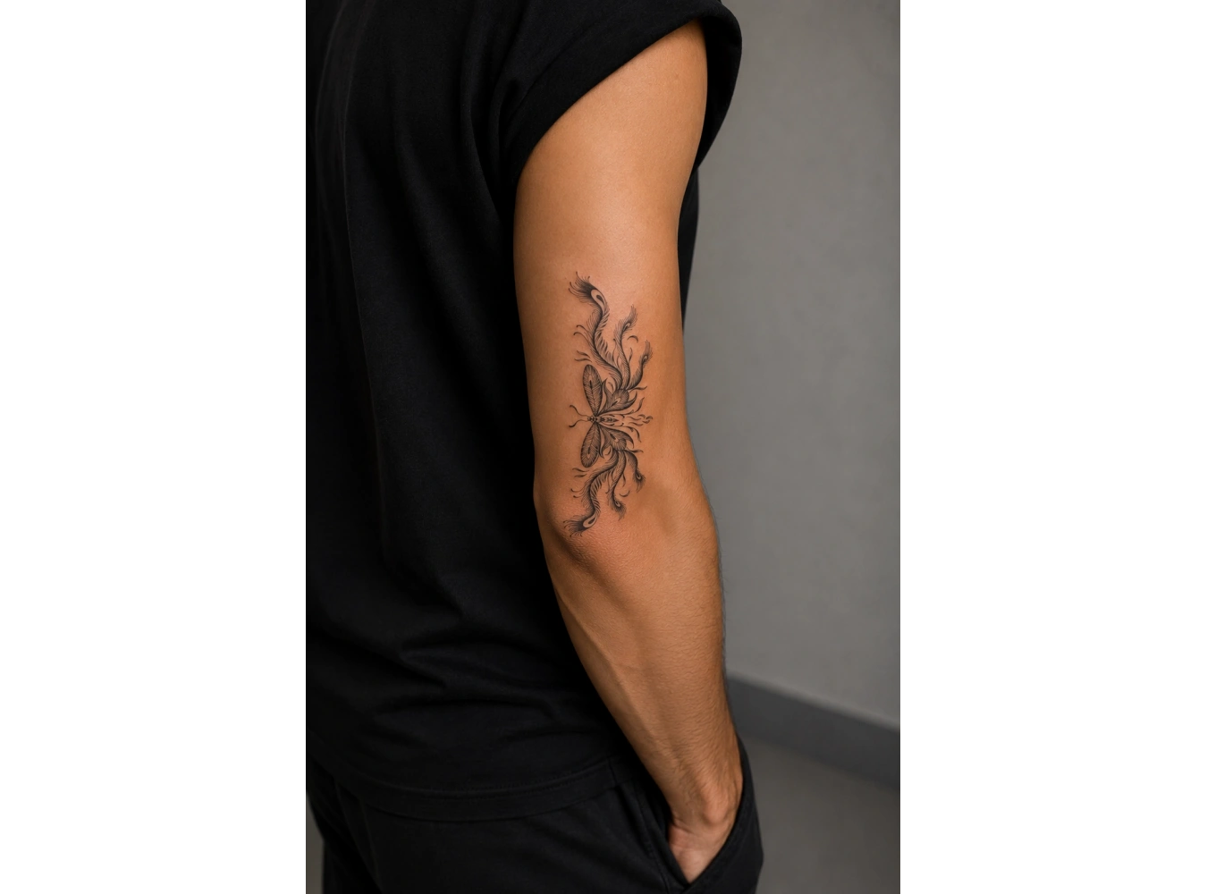 Kelebek Dövme Geçici Tattoo