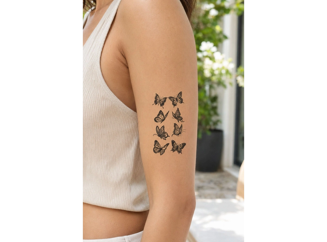 Kelebek Mini Geçici Dövme Tattoo