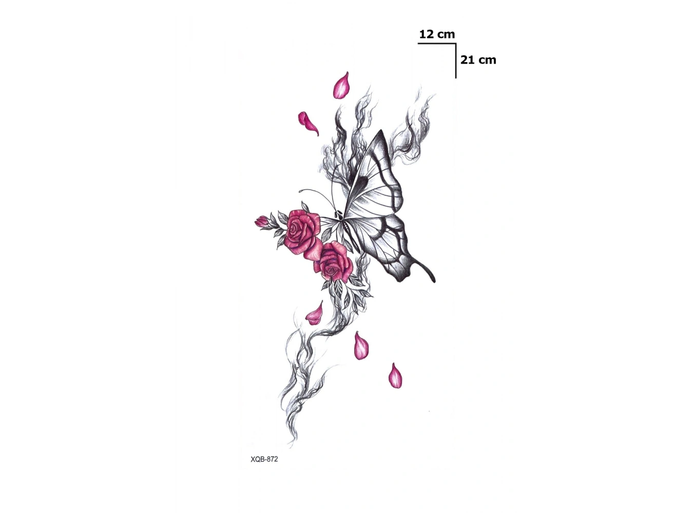 Kelebekler Geçici Dövme Tattoo