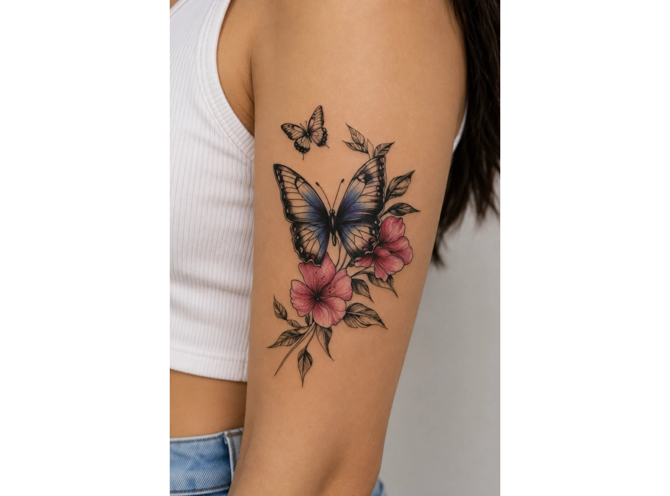 Kelebekler Geçici Dövme Tattoo