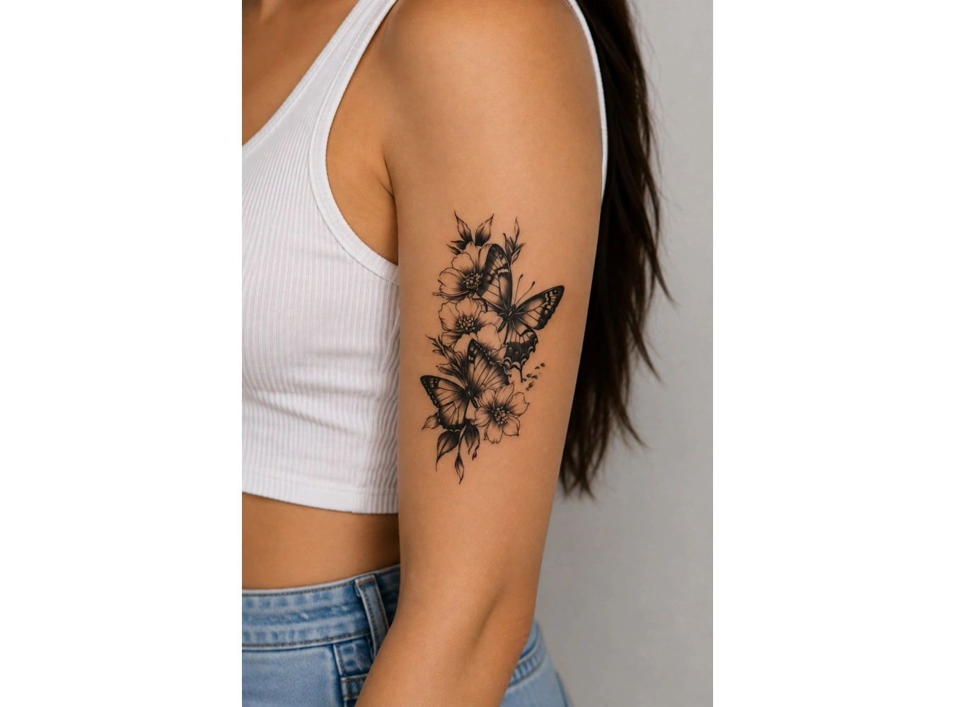 Kelebekler Geçici Dövme Tattoo