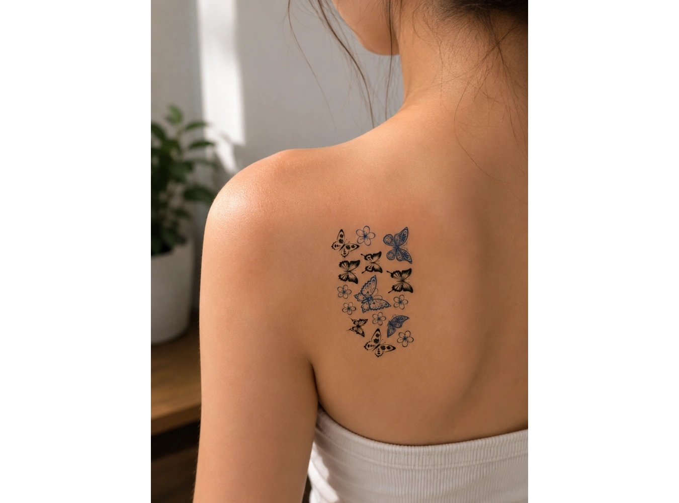 Kelebekler Mini Geçici Dövme Tattoo