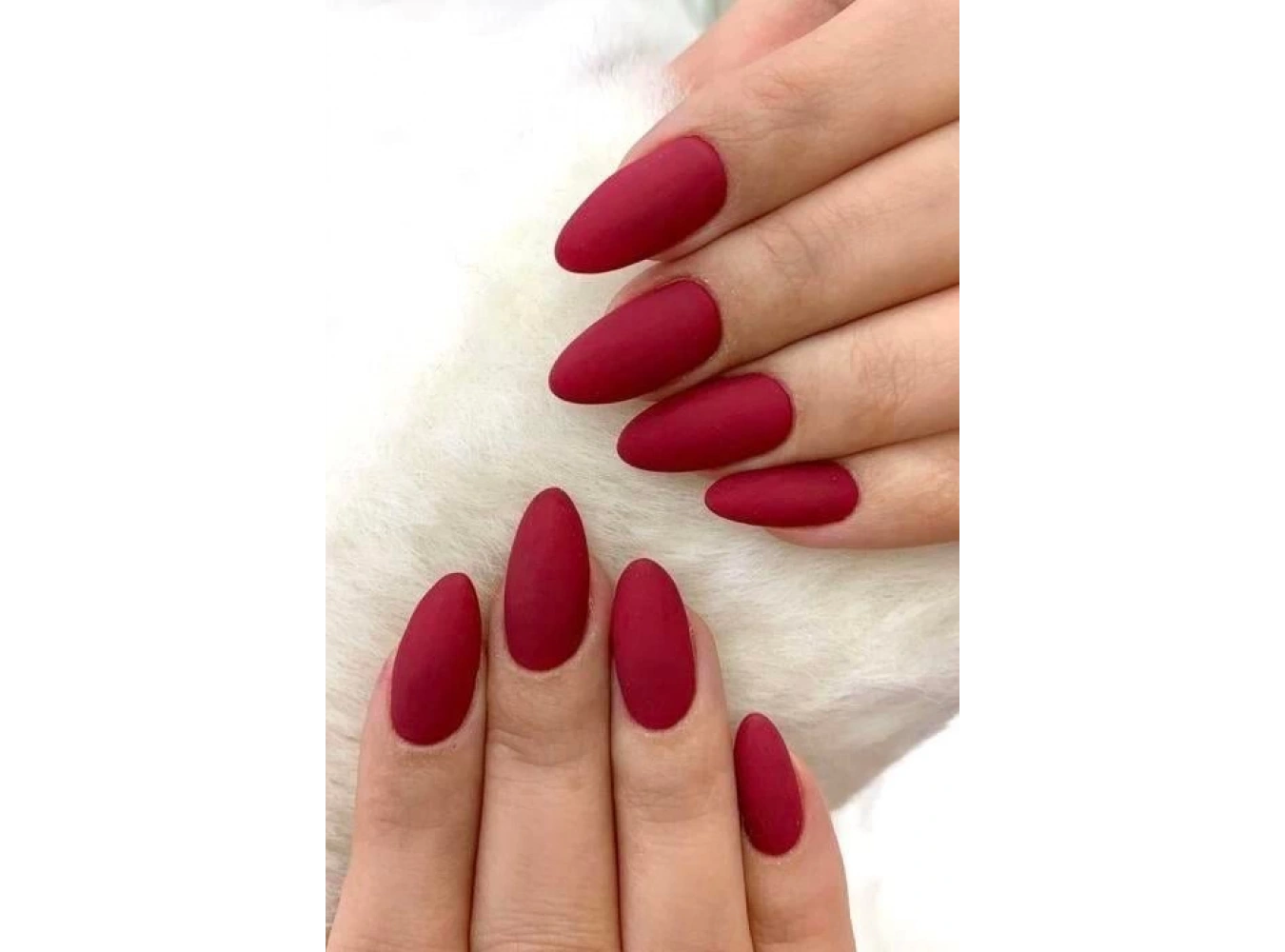 Kırmızı Renk 24lü Takma Tırnak Seti