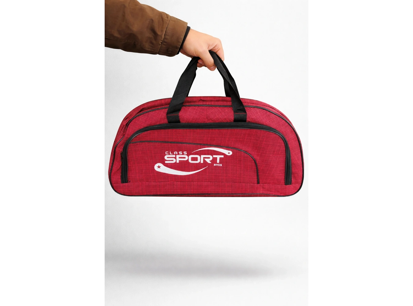 Kırmızı Renk Büyük Boy El Çantası/ Seyahat Çantası