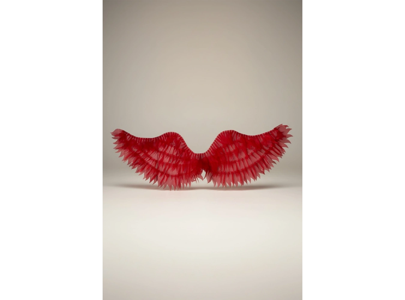 Kırmızı Renk Işıklı Melek Kanadı