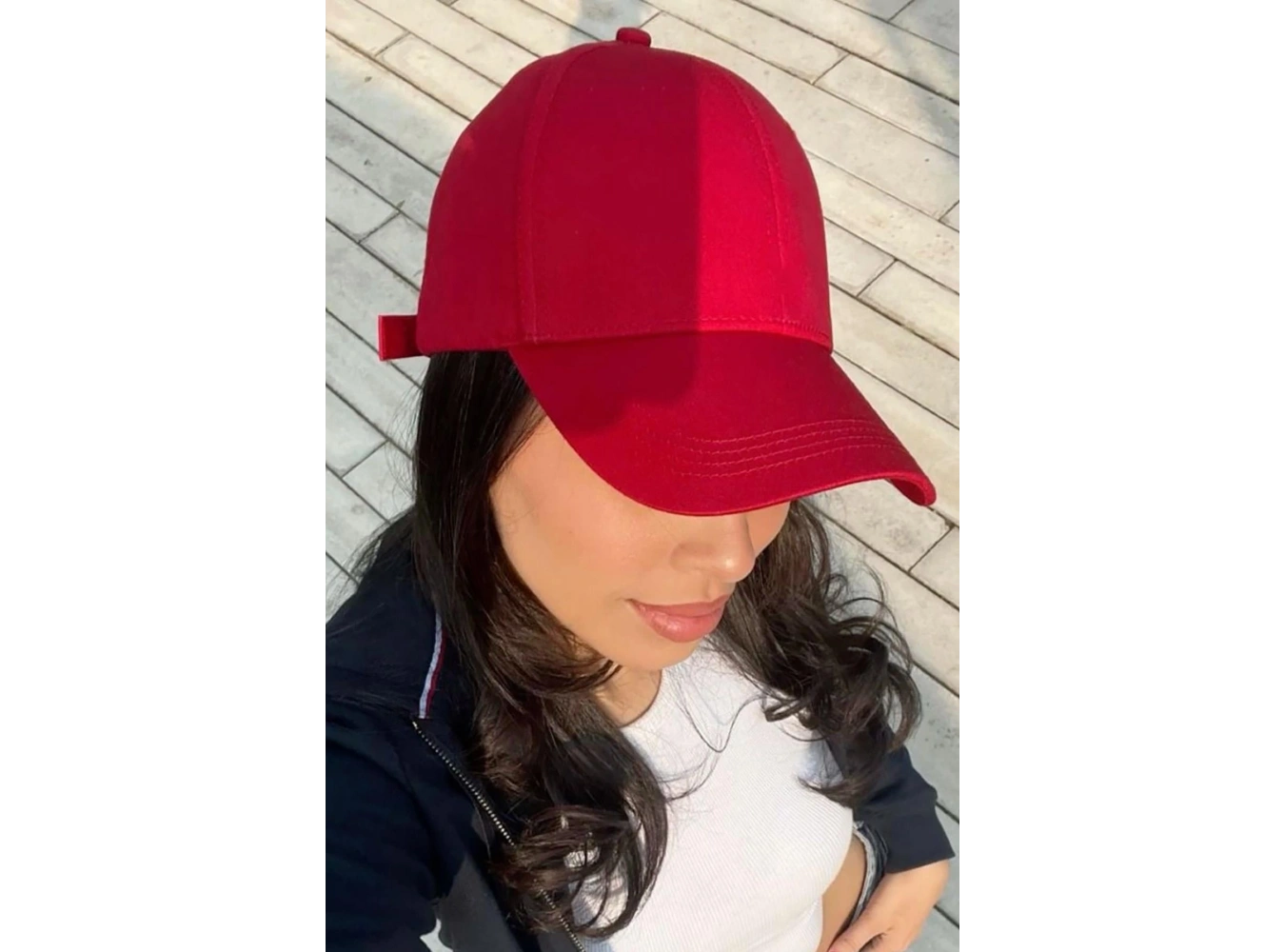 Kırmızı Renk Unisex Şapka