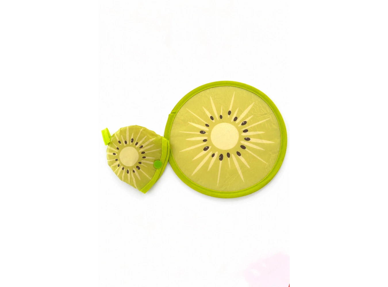Kivi  Desenli Katlanabilir Yelpaze