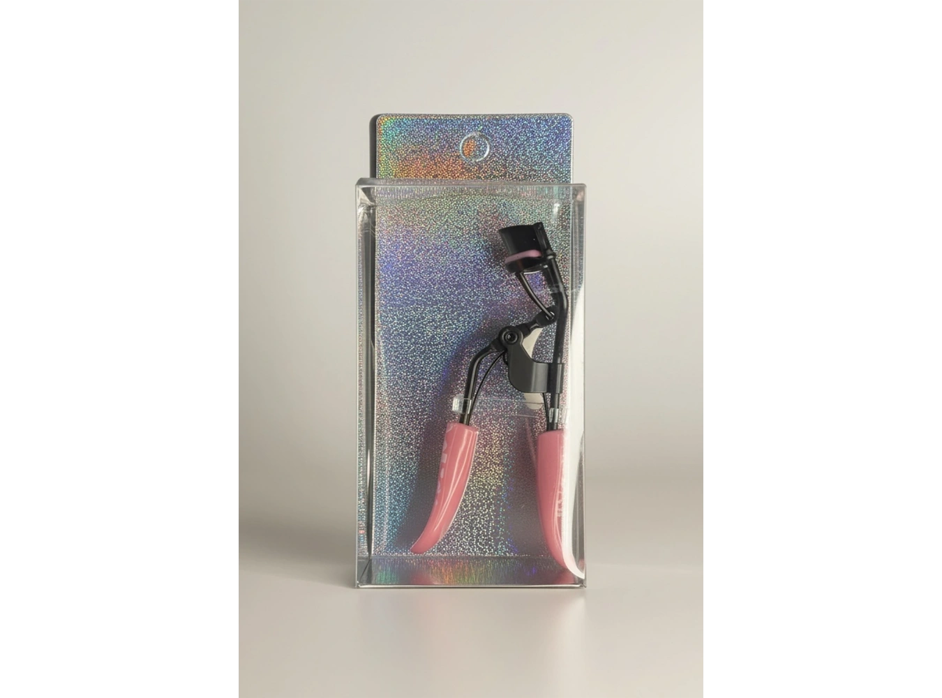 Koyu Pembe Renk Kirpik Kıvırıcı/ Kirpik Kıvırma Aparatı