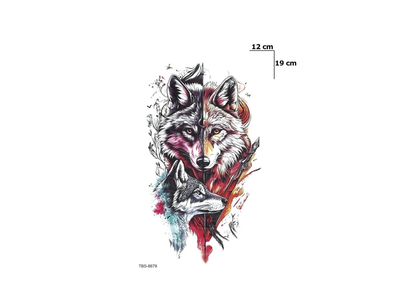 Kurt Dövme Geçici Tattoo