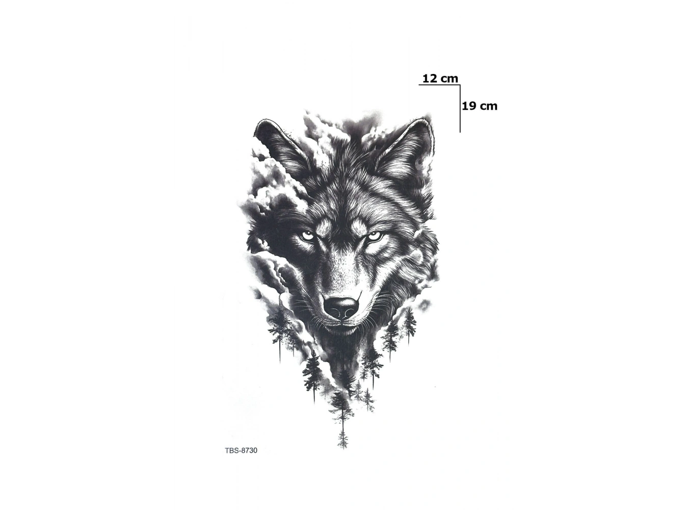 Kurt Dövme Geçici Tattoo