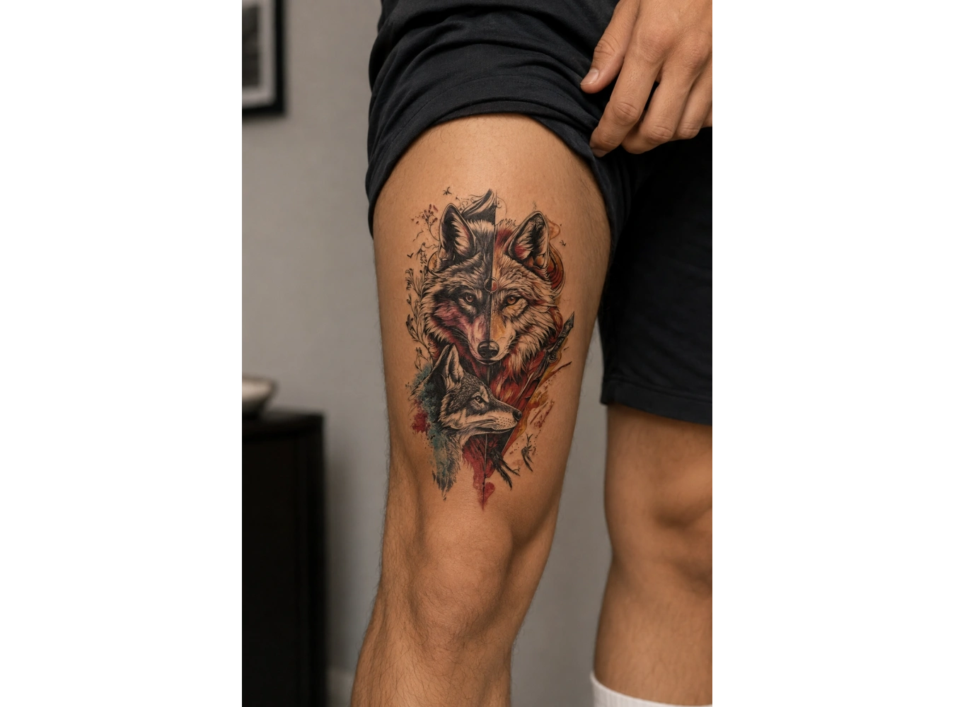 Kurt Dövme Geçici Tattoo