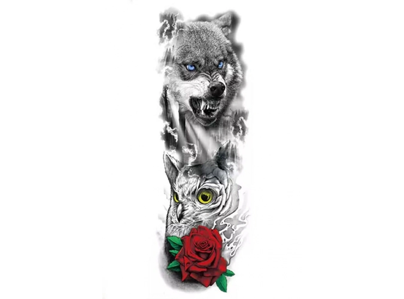 Kurt Kol Dövme Geçici Tattoo