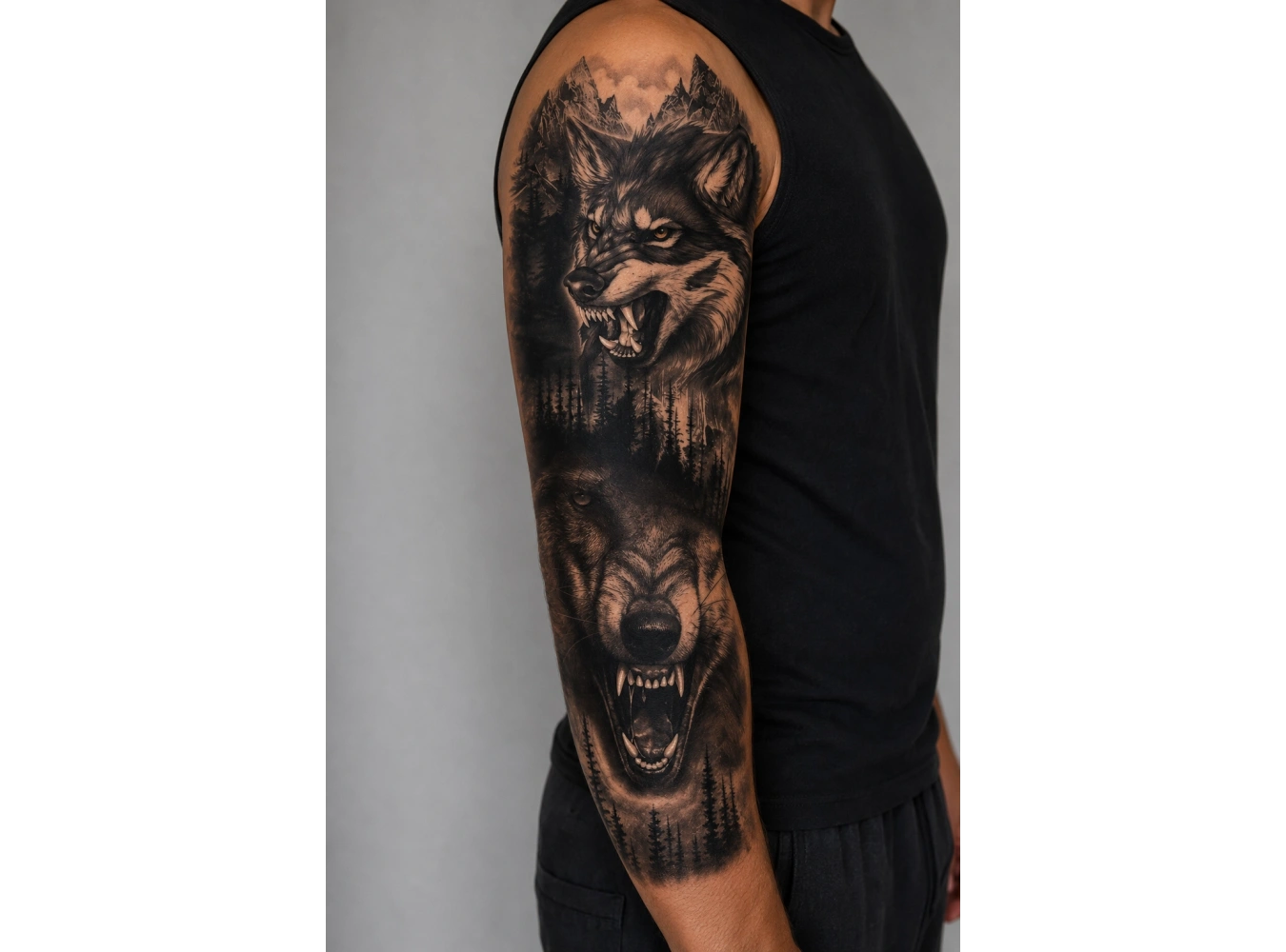 Kurt Kol Geçici Dövme Tattoo
