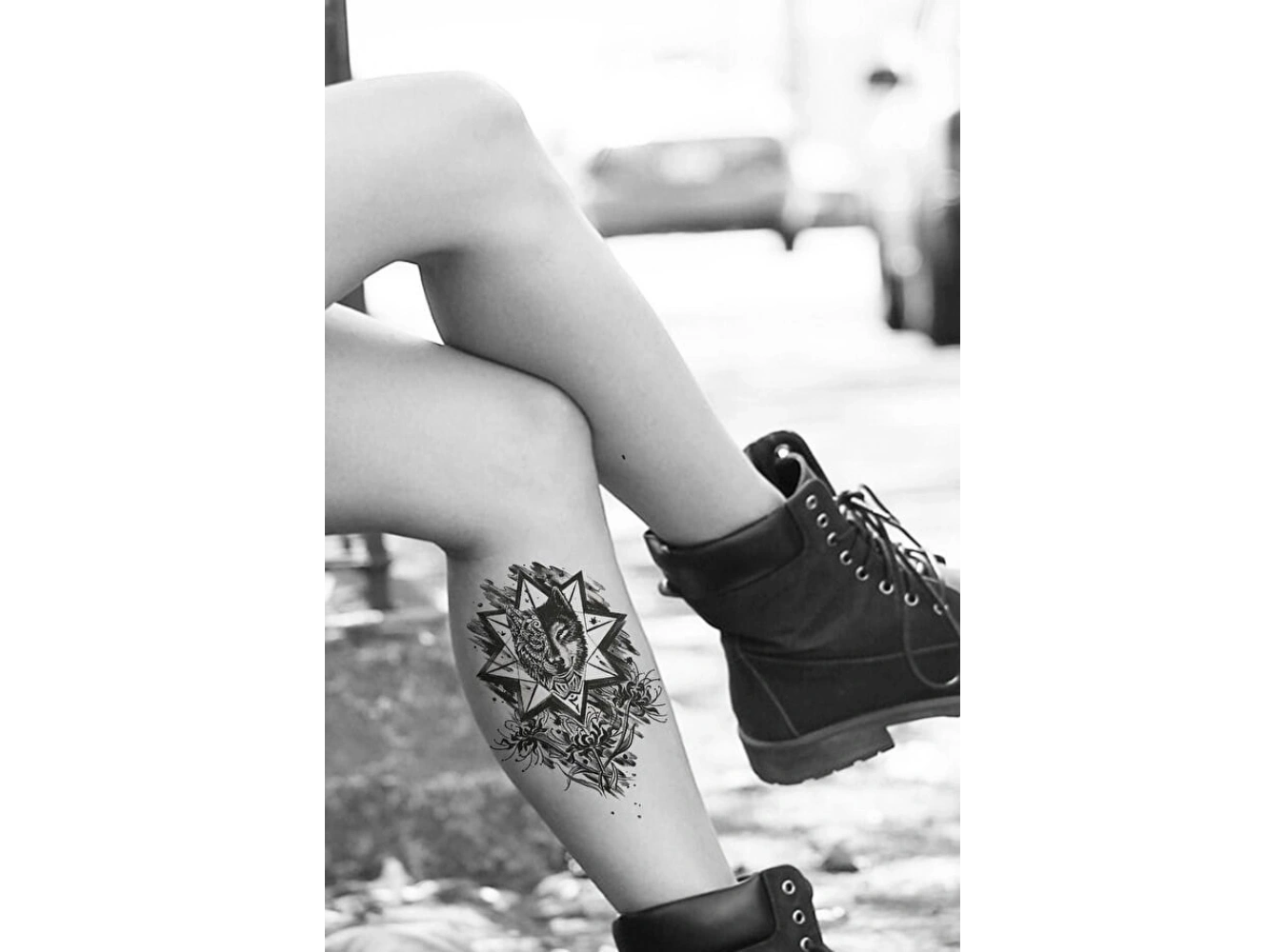 Kurt Sonradan Kararan Yarı Kalıcı Geçici Dövme Tattoo