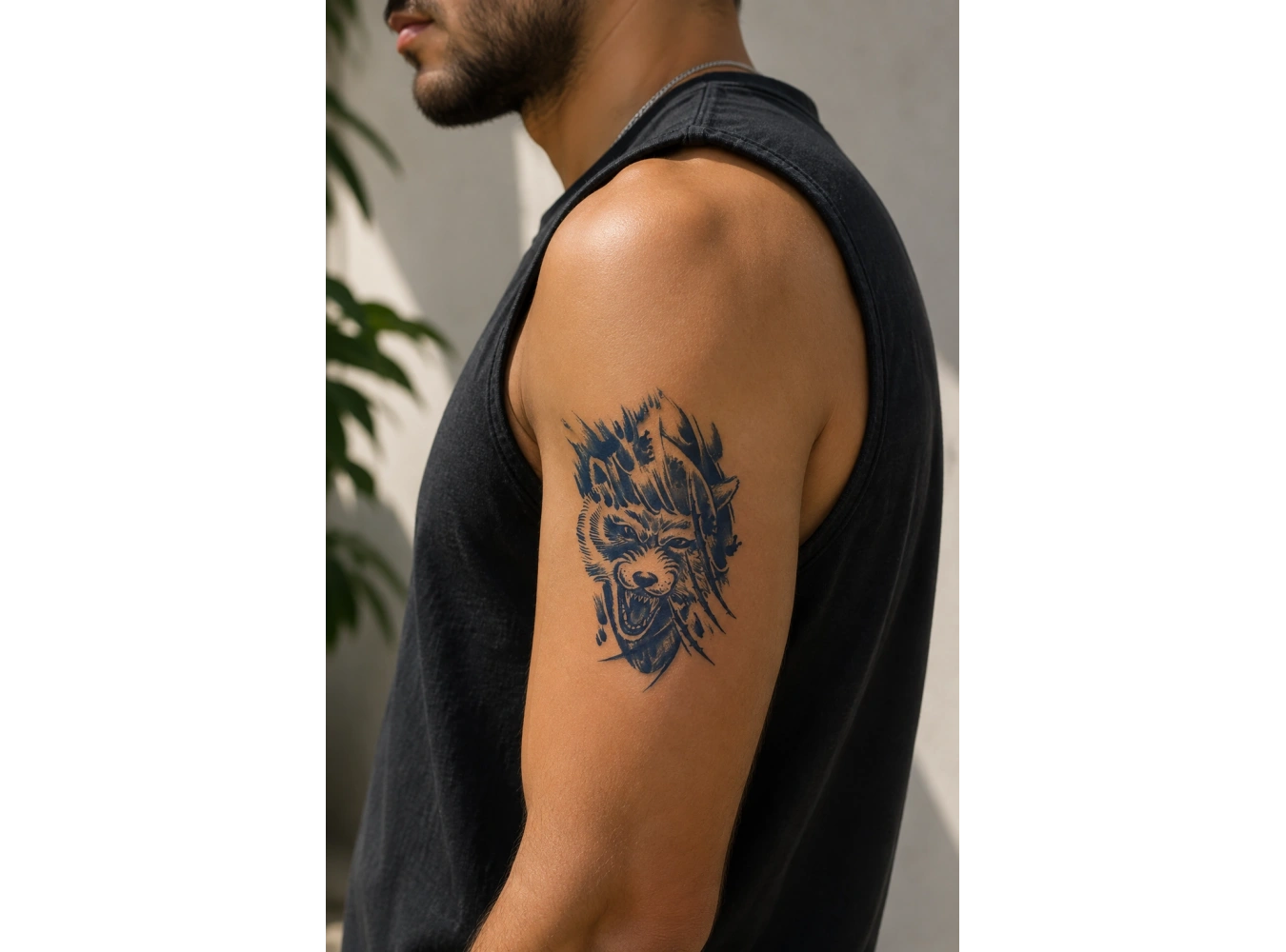 Kurt Sonradan Kararan Yarı Kalıcı Geçici Dövme Tattoo