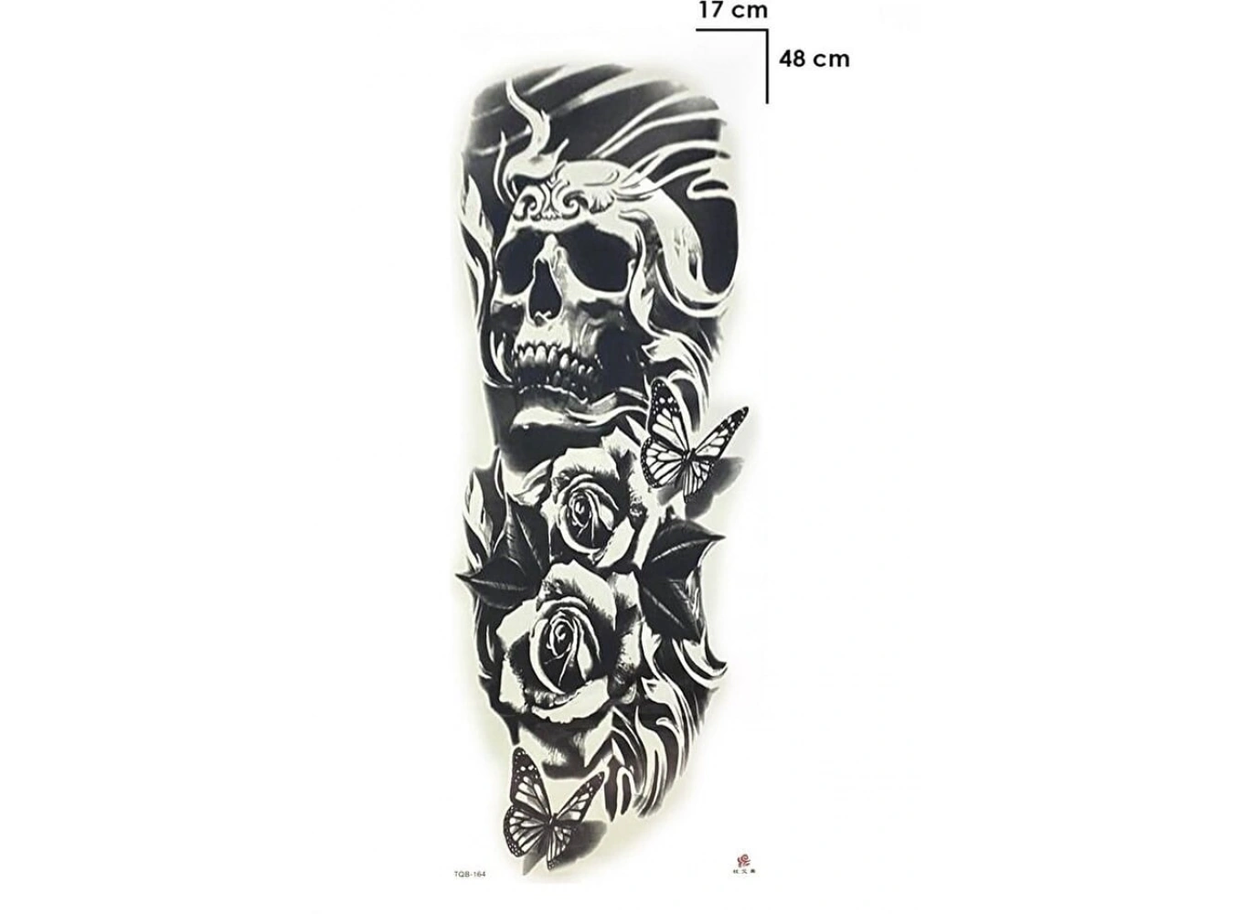 Kurukafa Geçici Dövme Tattoo