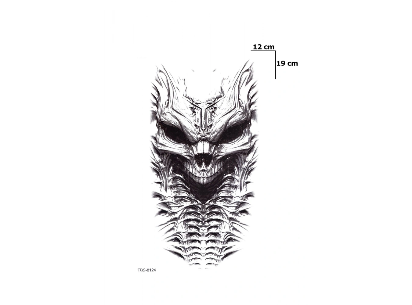 Kurukafa Geçici Dövme Tattoo