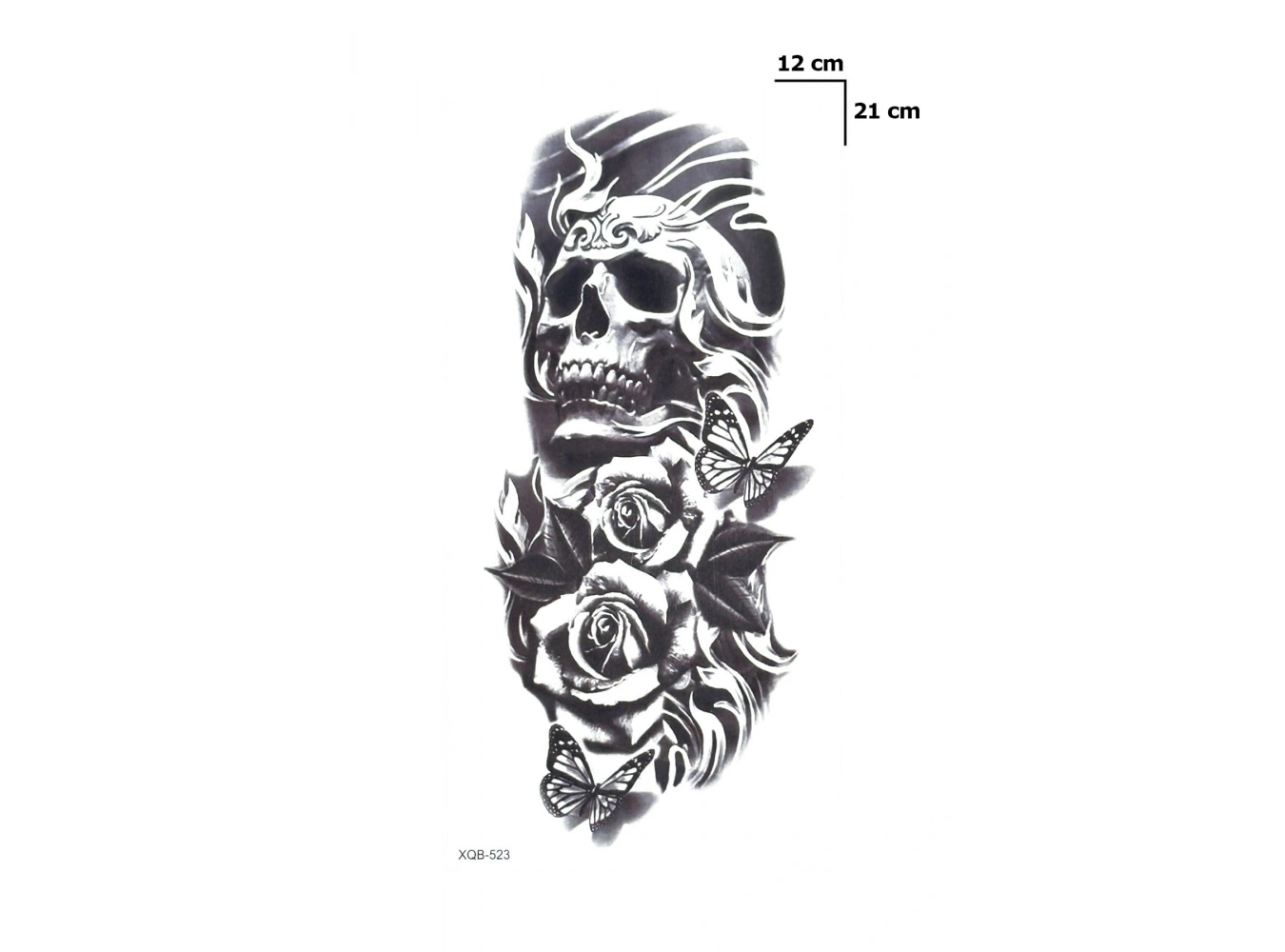 Kurukafa Geçici Dövme Tattoo