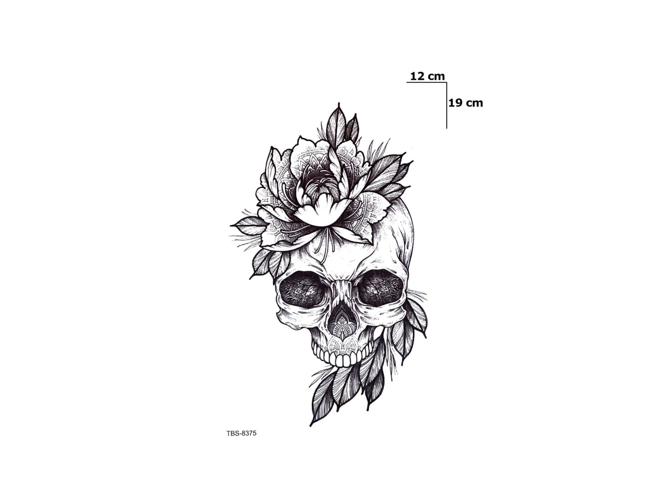 Kurukafa Geçici Dövme Tattoo