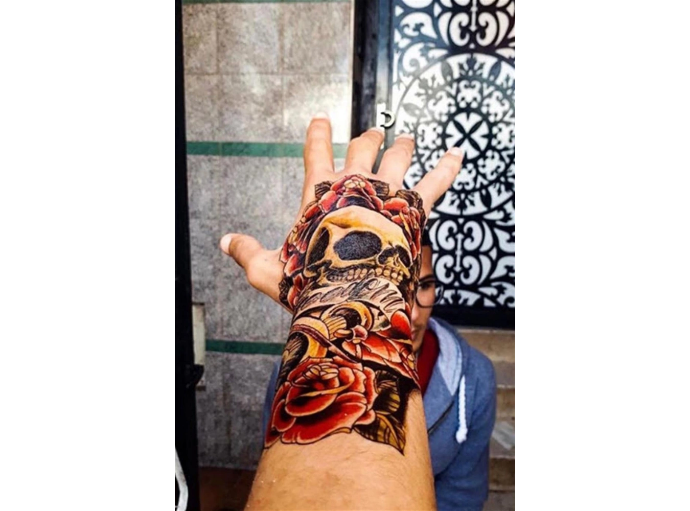 Kurukafa Geçici Dövme Tattoo