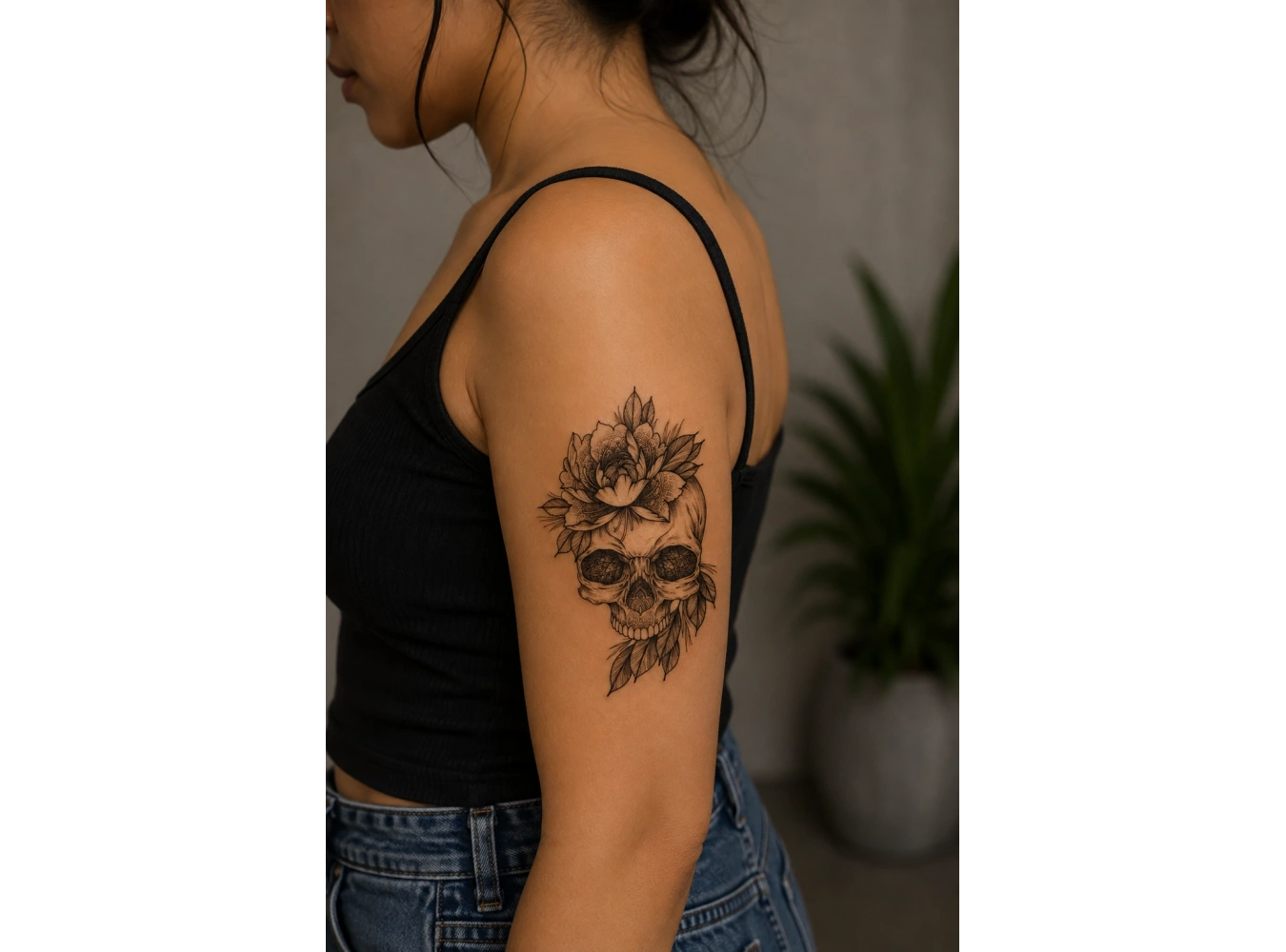 Kurukafa Geçici Dövme Tattoo