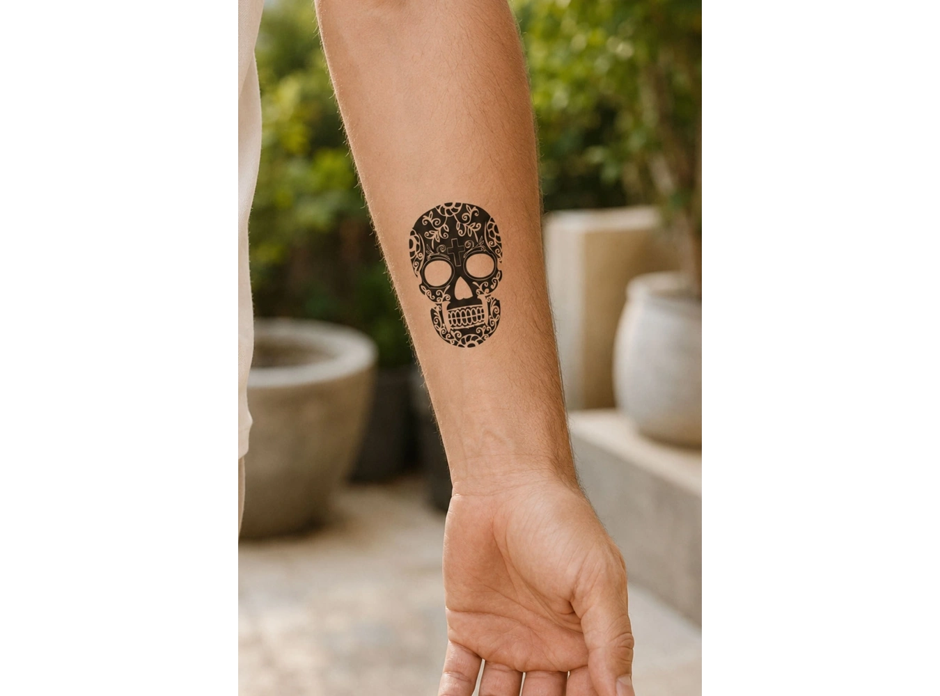 Kurukafa Geçici Dövme Tattoo