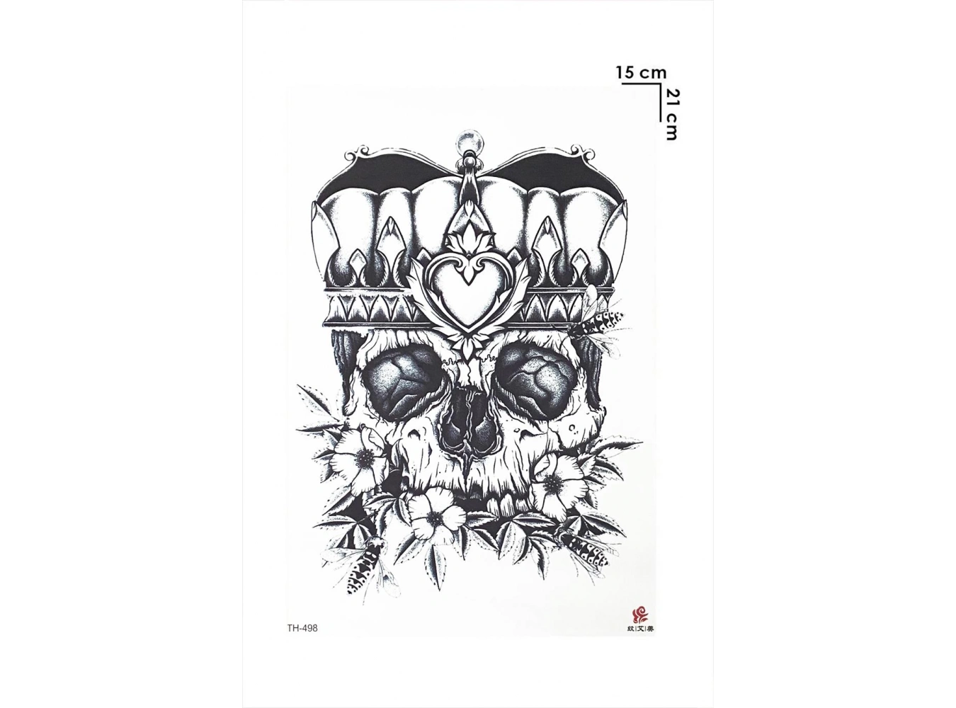 Kurukafa Geçici Dövme Tattoo