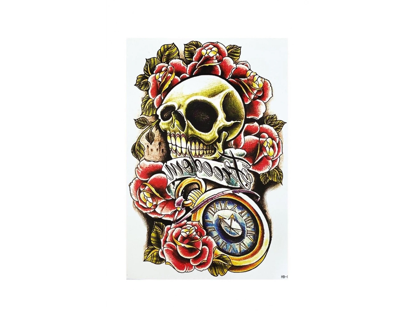 Kurukafa Geçici Dövme Tattoo